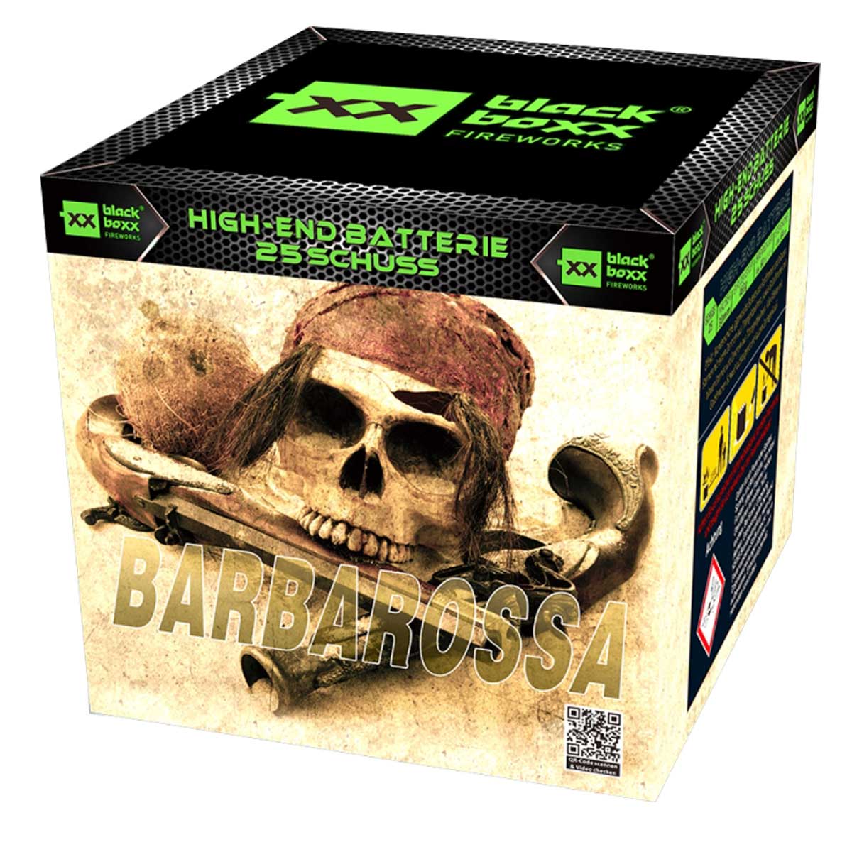 F2 Feuerwerksbatterie BlackBoxx Barbarossa
