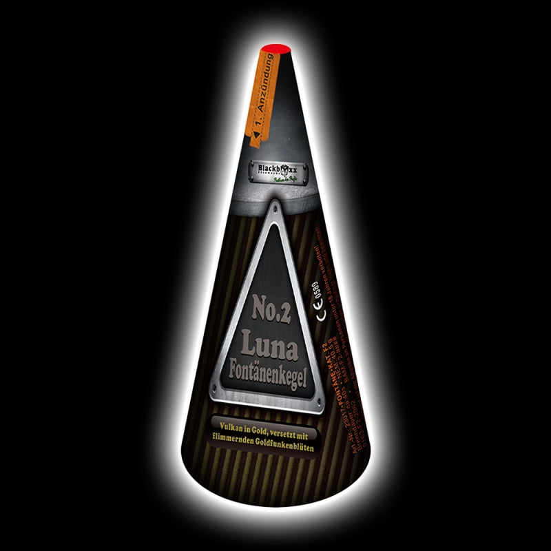 BlackBoxx Luna-Fontänenkegel , verschiedene Farben