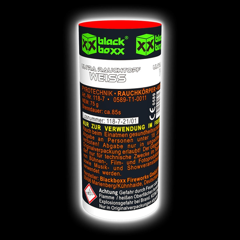 1x BlackBoxx Ultra Rauchtopf verschiedene Farben