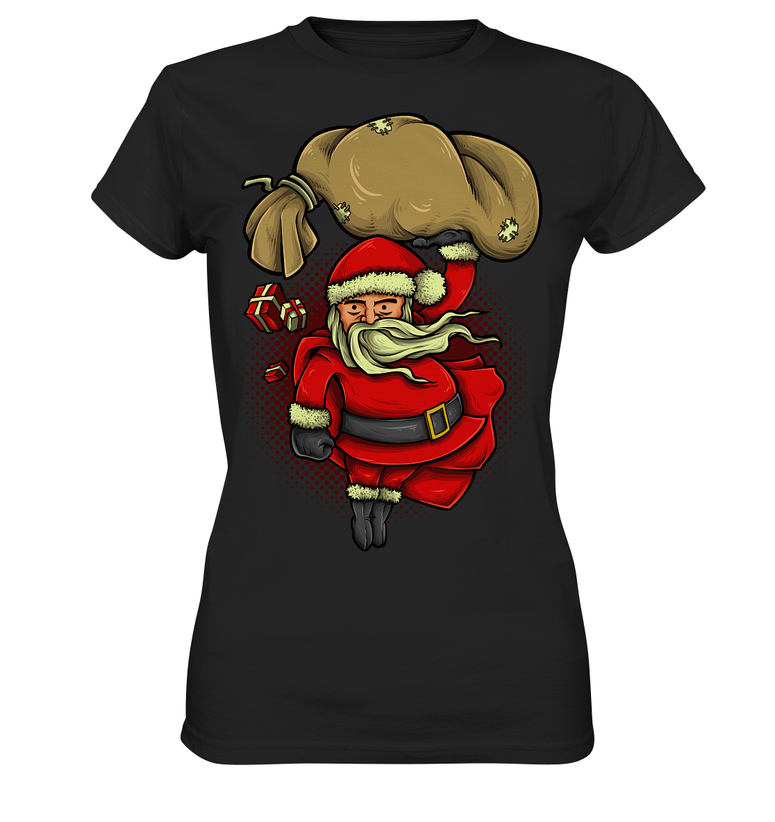 Weihnachtsmann, Santa Claus, Christmas , Super Santa - Ladies Premium Shirt