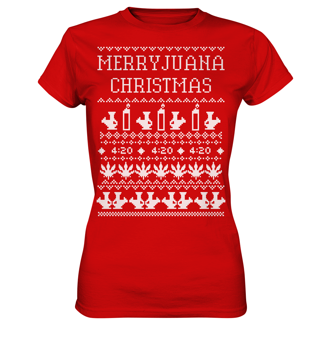 Weihnachtsmann, Santa Claus, Christmas , Lustiges Weihnachtsgeschenk - Ladies Premium Shirt