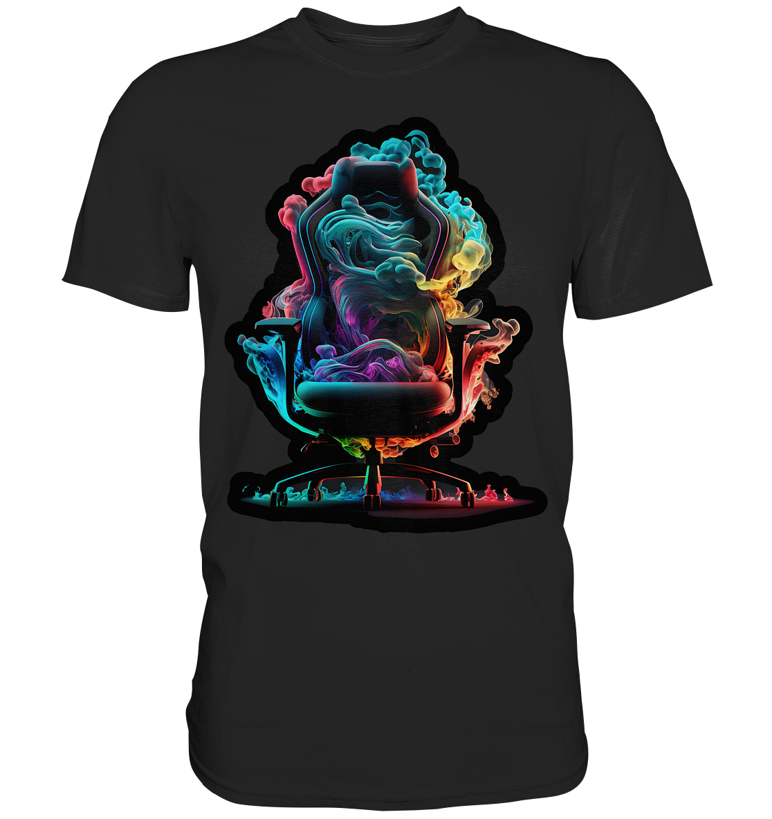 Gaming Controller Gamer Video Game Sitz T-Shirt - Premium Shirt