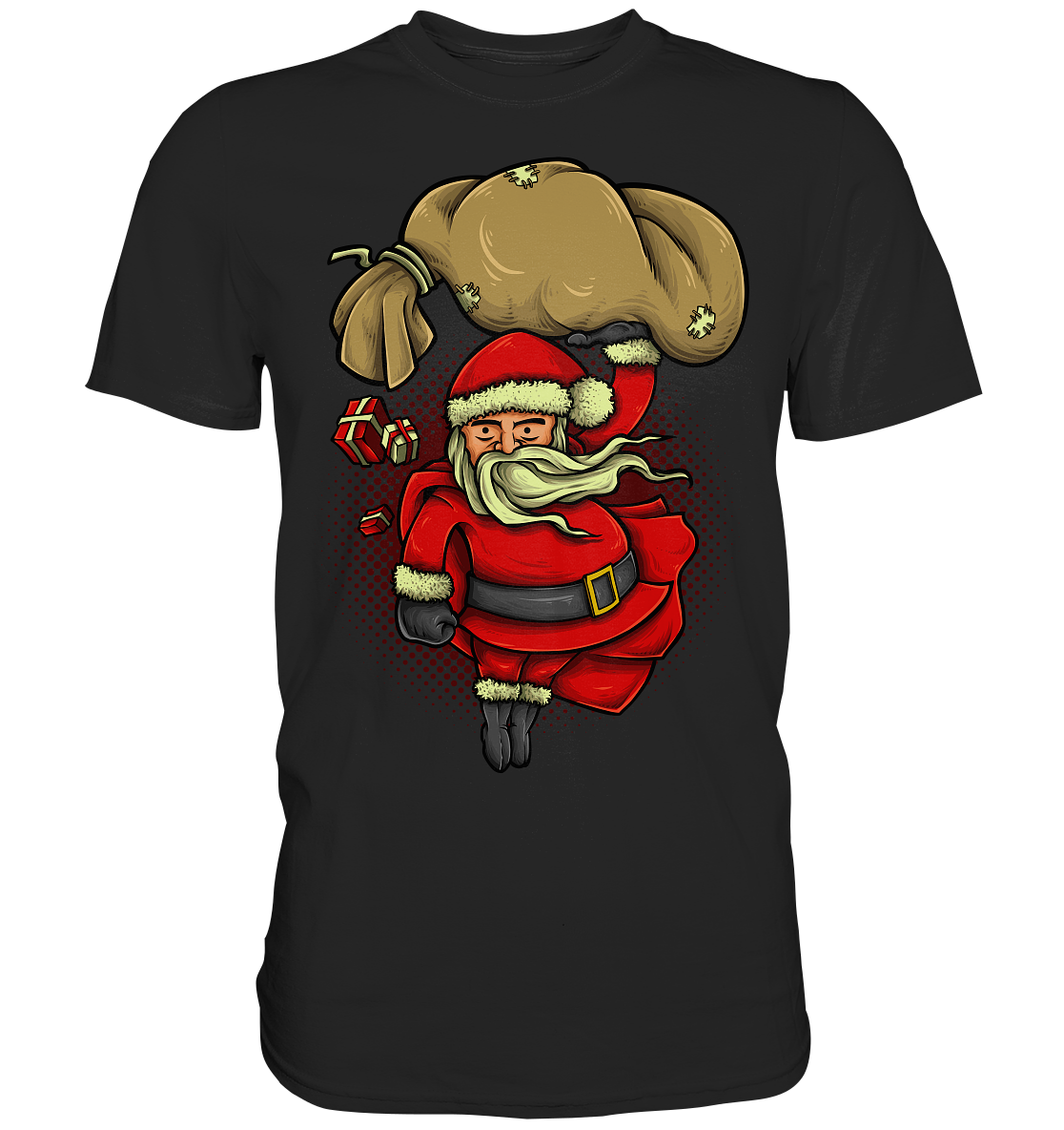 Weihnachtsmann, Santa Claus, Christmas , Super Santa - Premium Shirt