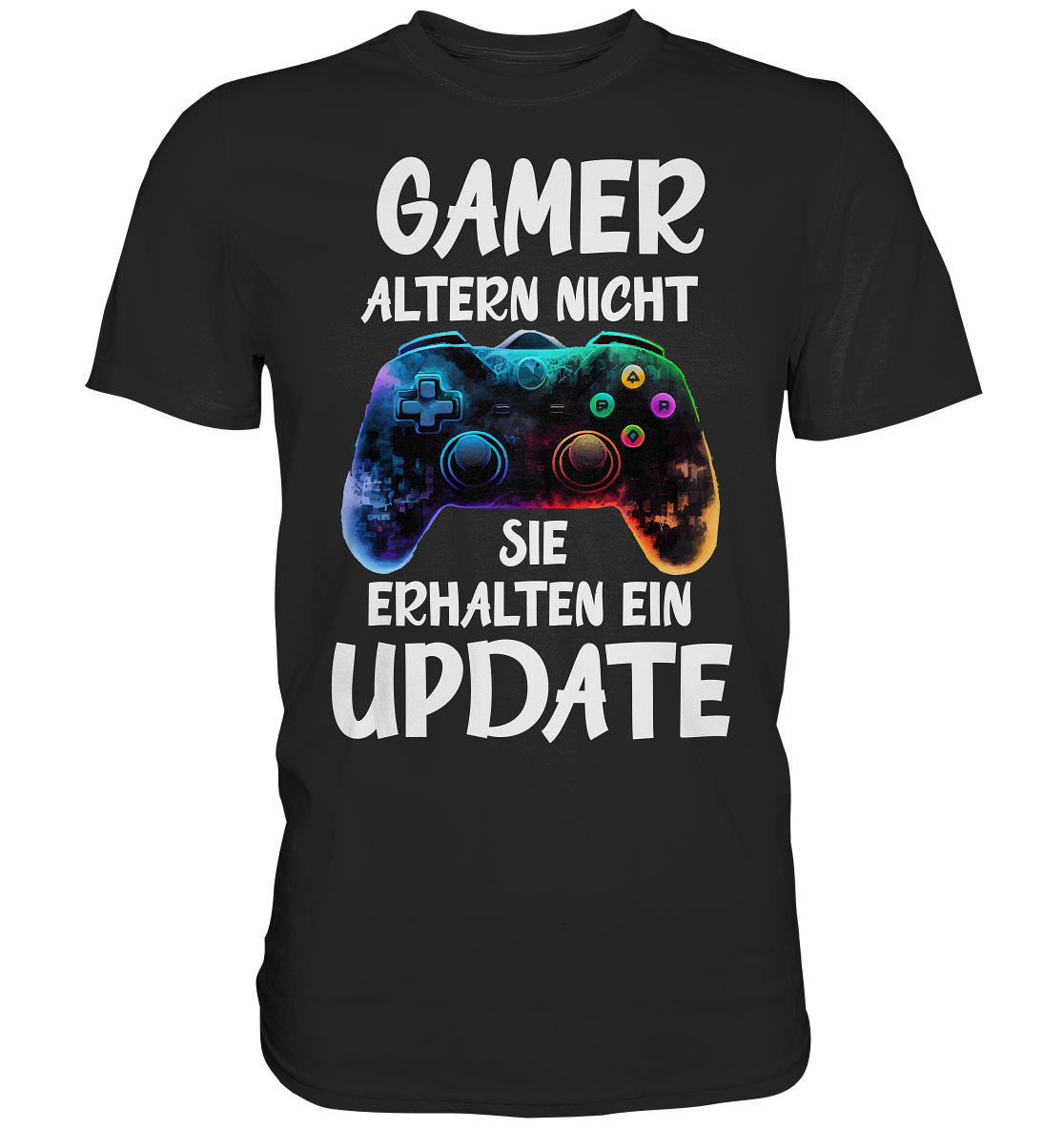 Lustiges Zocken Gamer Update Jungs Gaming Nerd T-Shirt - Premium Shirt