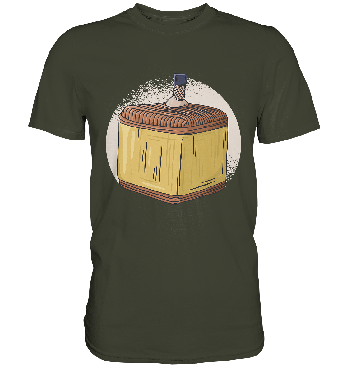 Feuerwerks T-Shirt , T-Shirt für Feuerwerksfans , Silvester , Böller , Kubischer Kanonenschlag - Premium Shirt