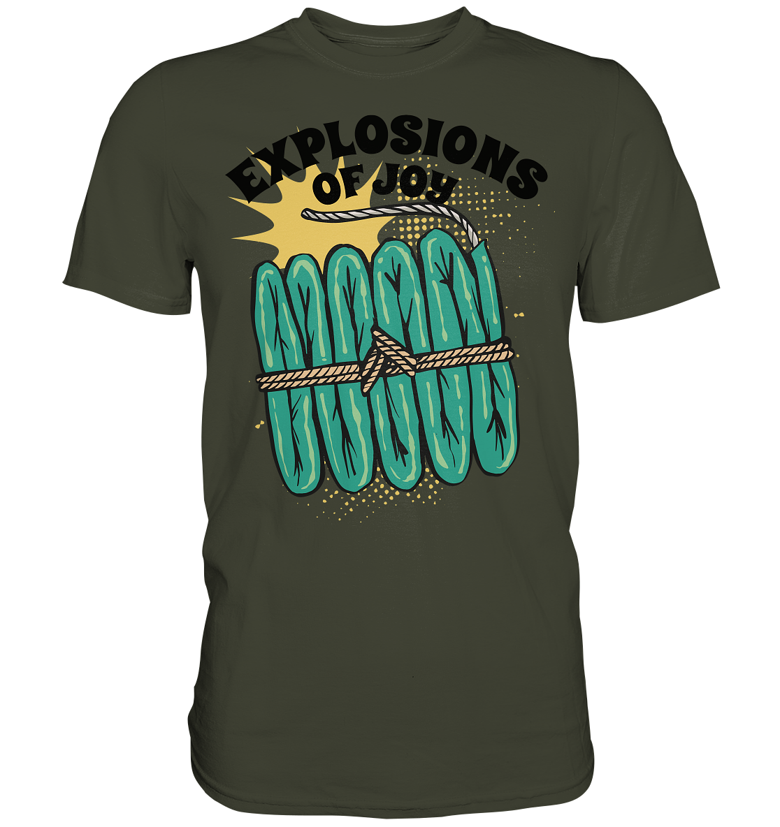 Feuerwerker , Silvesterfan, Knallfrosch, Böller , Silvester , Neujahr - Premium Shirt