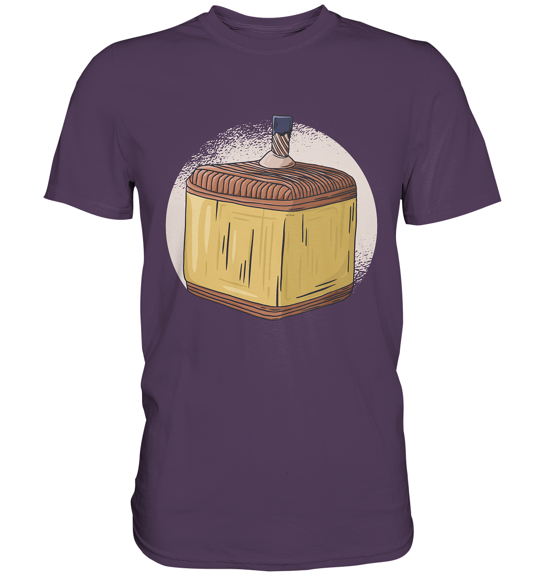 Feuerwerks T-Shirt , T-Shirt für Feuerwerksfans , Silvester , Böller , Kubischer Kanonenschlag - Premium Shirt