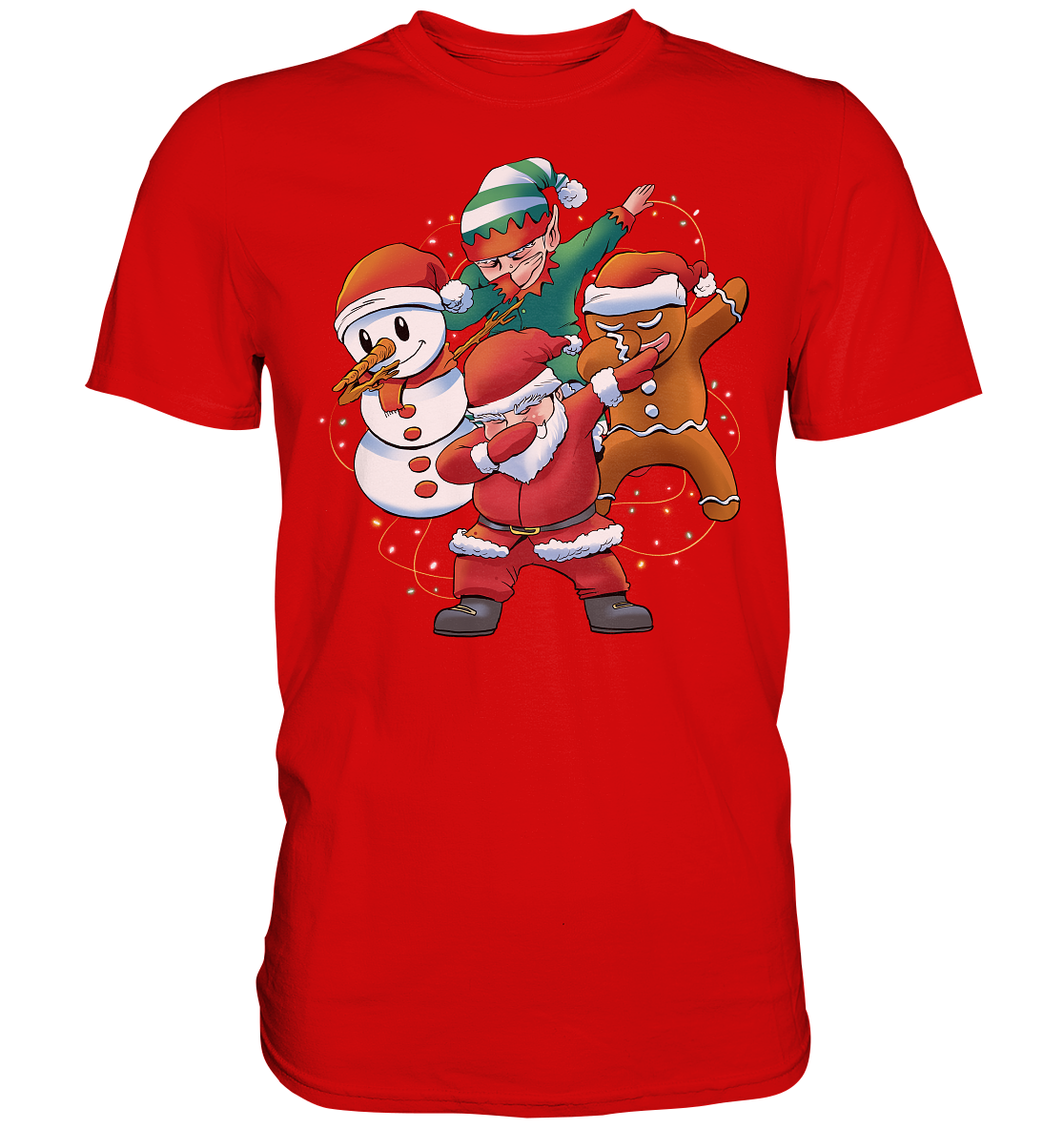 Weihnachtsmann, Santa Claus, Christmas , Gnom - Premium Shirt