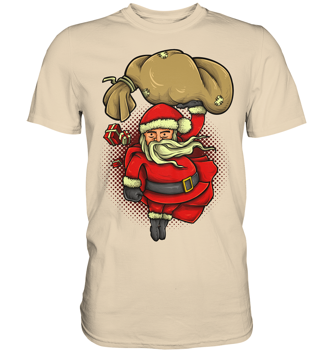 Weihnachtsmann, Santa Claus, Christmas , Super Santa - Premium Shirt