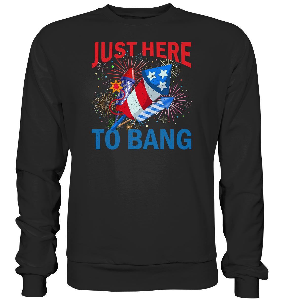 Silvesterfan , Silvester , Feuerwerk , Neujahr , Geburtstagsgeschenk - Premium Sweatshirt