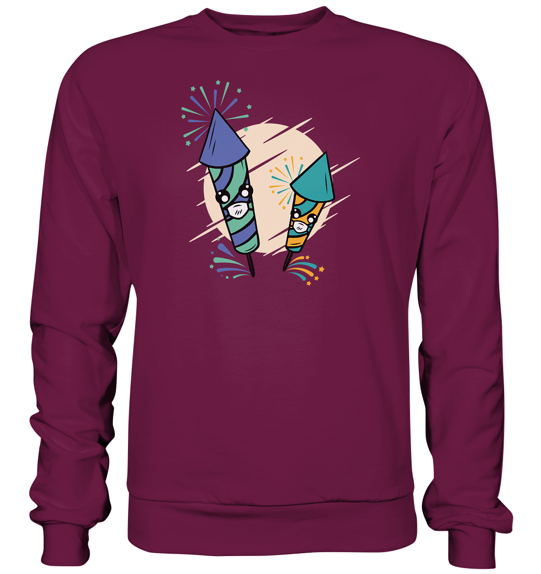 Feuerwerks T-Shirt , Silvester , Böller , T-Shirt für ein Feuerwerksfan - Premium Sweatshirt
