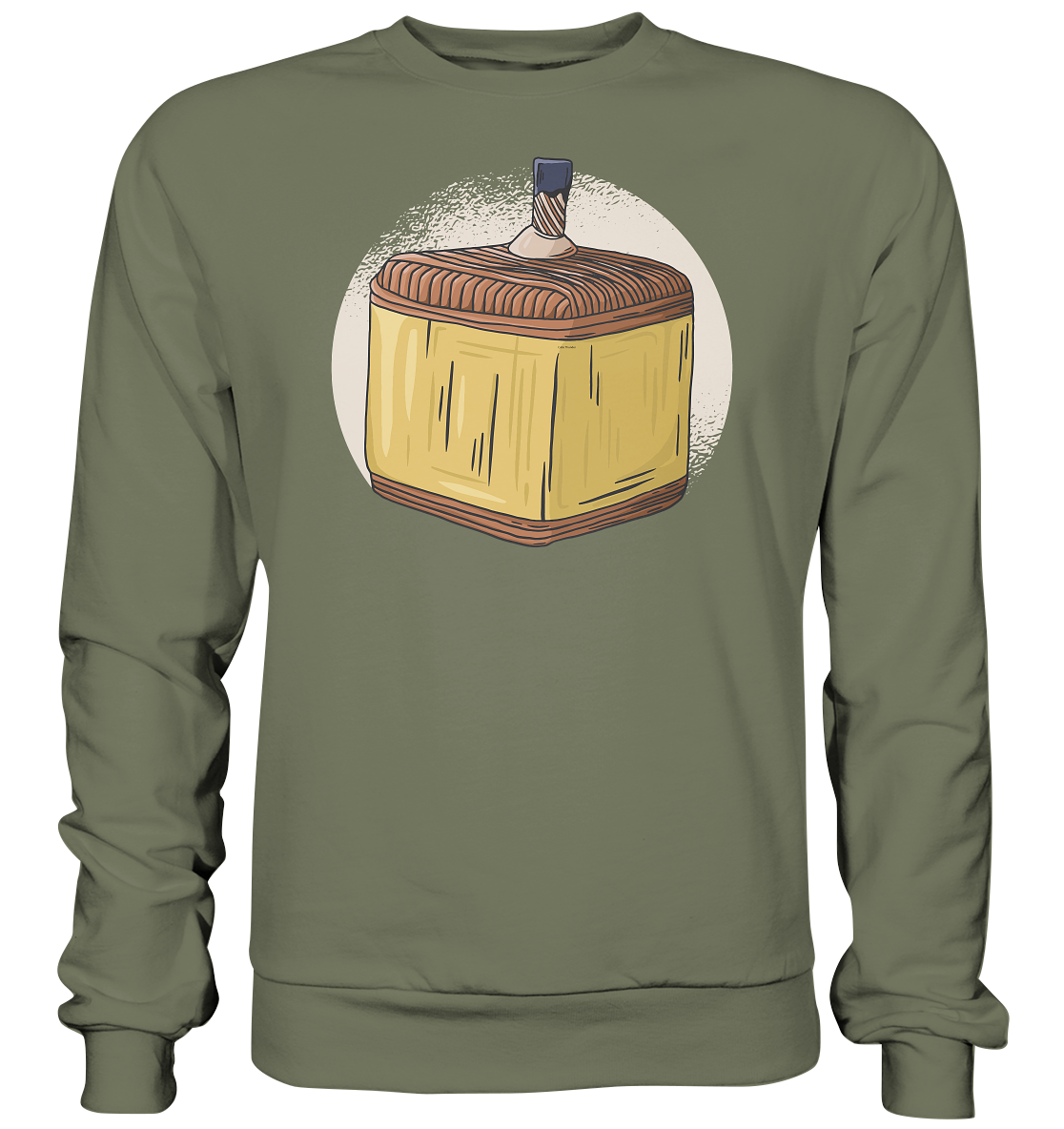 Feuerwerks T-Shirt , T-Shirt für Feuerwerksfans , Silvester , Böller , Kubischer Kanonenschlag - Premium Sweatshirt