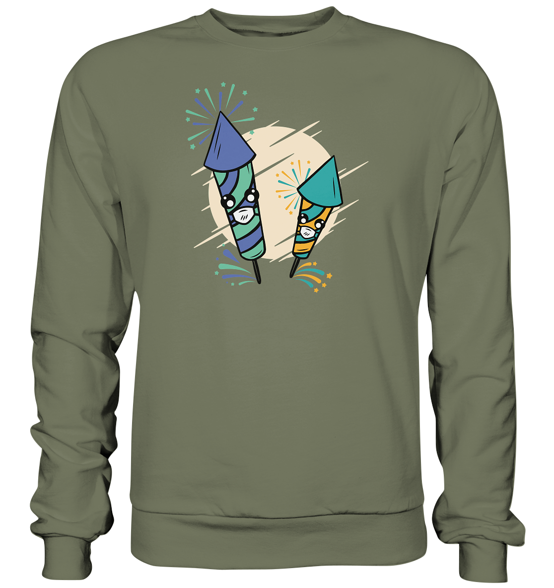 Feuerwerks T-Shirt , Silvester , Böller , T-Shirt für ein Feuerwerksfan - Premium Sweatshirt