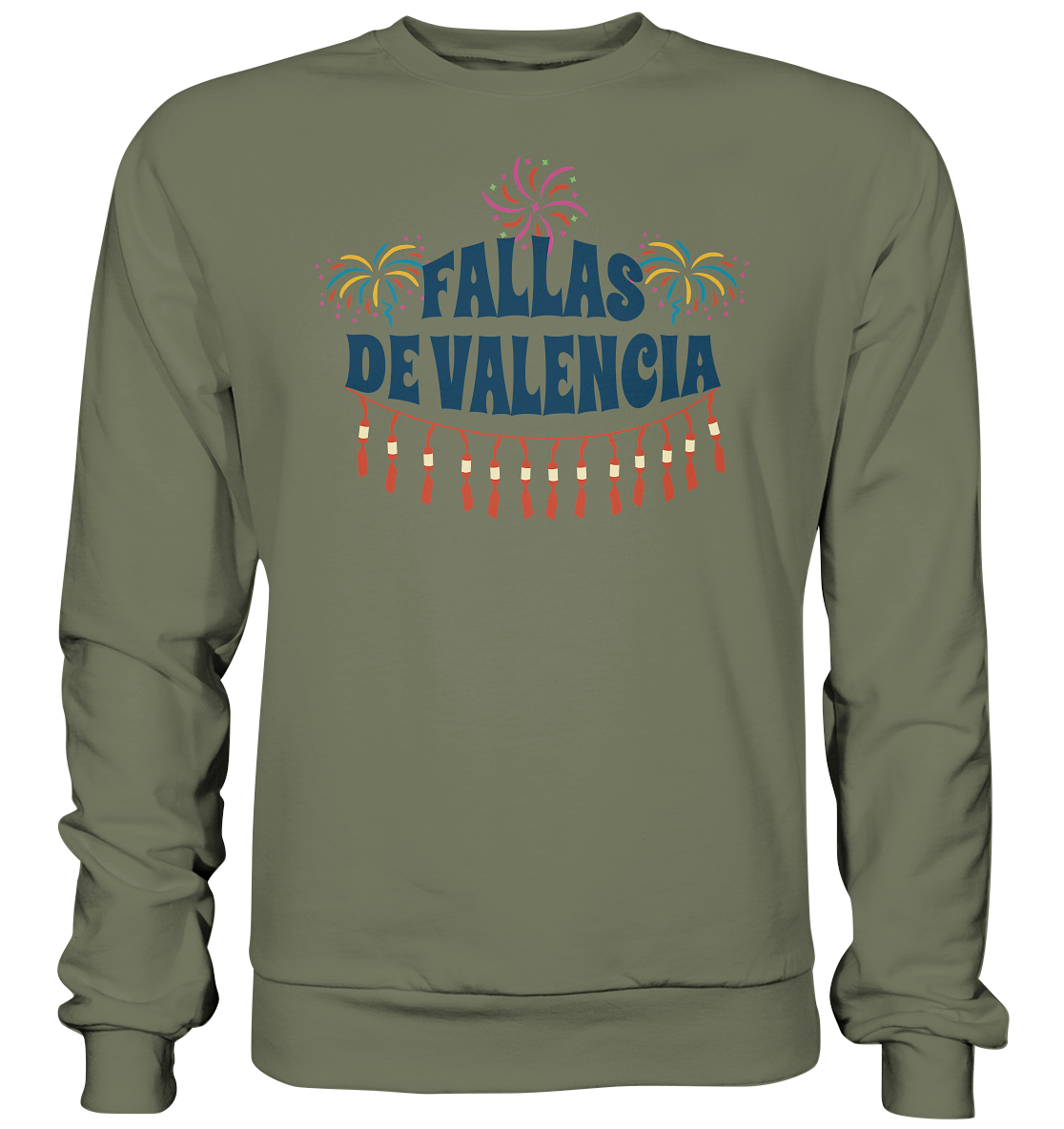 Fallas de Valencia , Feuerwerksfan , Feuerwerker , Silvester - Premium Sweatshirt