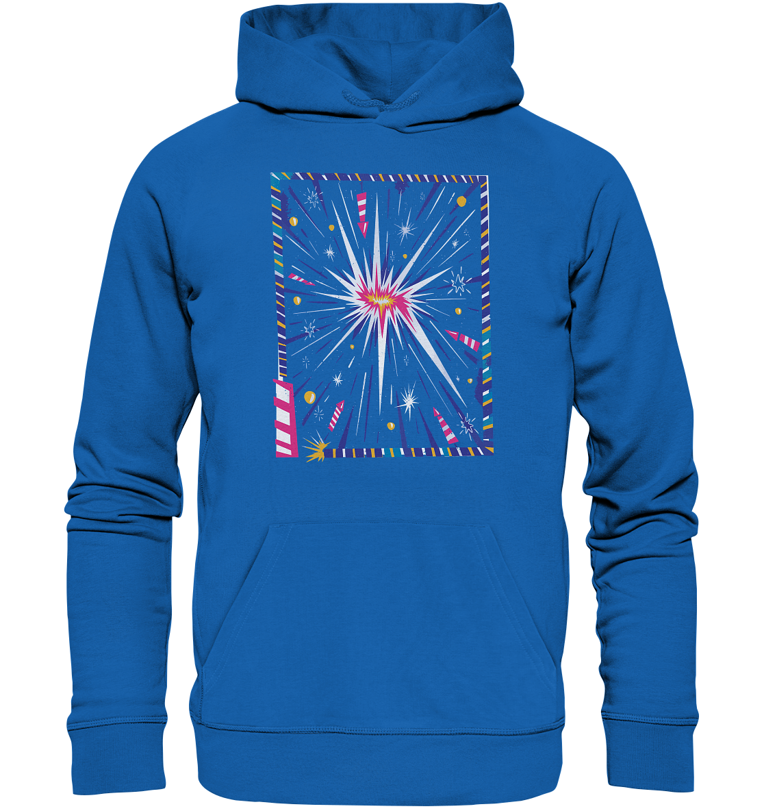 T-Shirt für Silvester, Feuerwerksfan , T-Shirt für jeden Silvesterfan , Raketen - Premium Unisex Hoodie