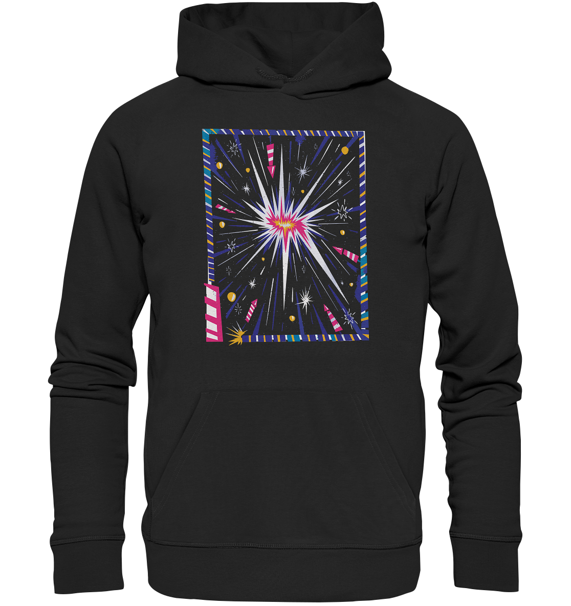 T-Shirt für Silvester, Feuerwerksfan , T-Shirt für jeden Silvesterfan , Raketen - Premium Unisex Hoodie