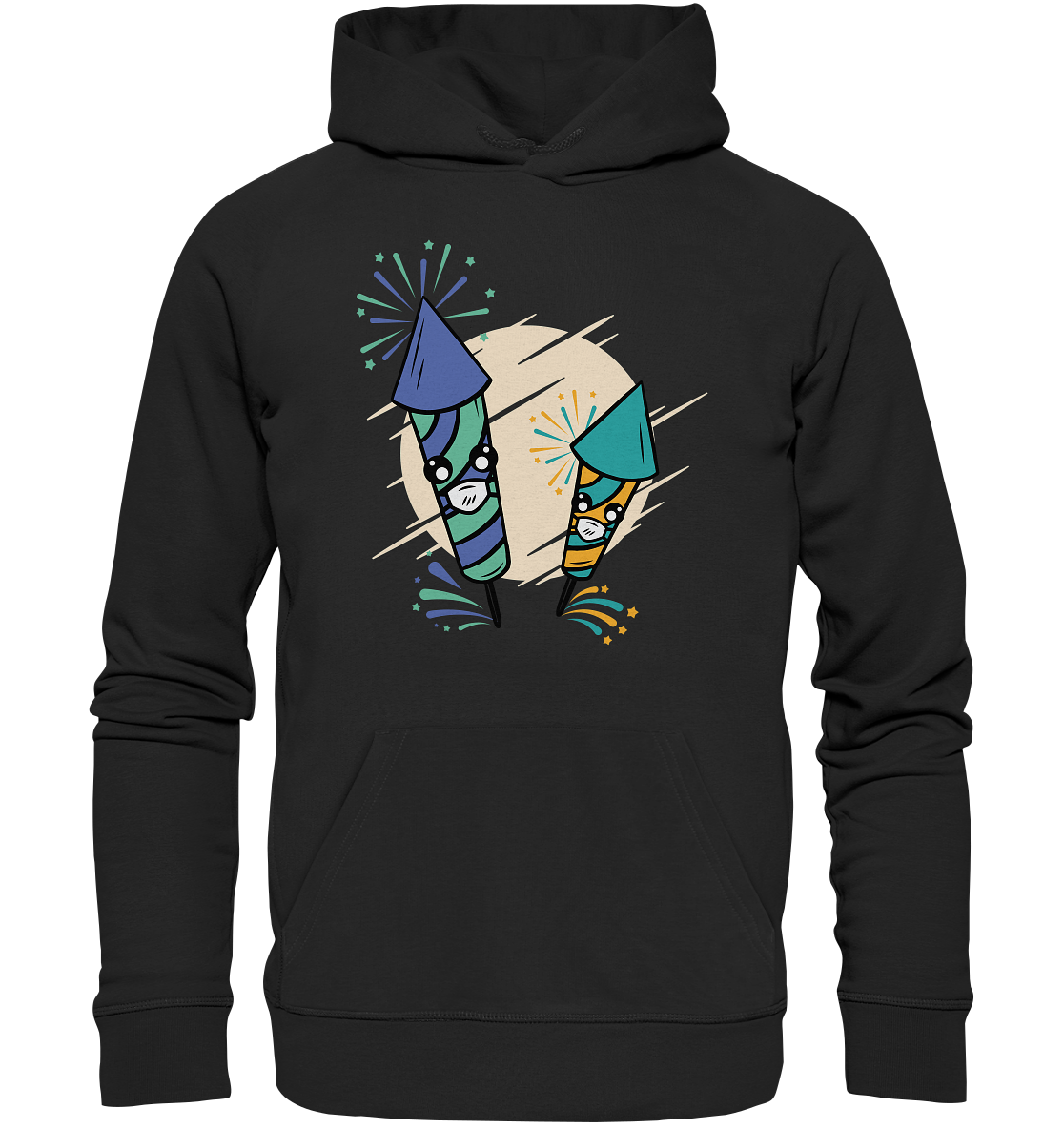 Feuerwerks T-Shirt , Silvester , Böller , T-Shirt für ein Feuerwerksfan - Premium Unisex Hoodie