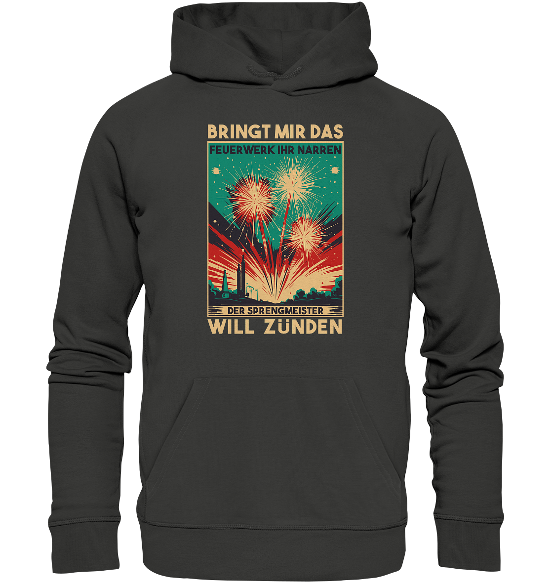 Feuerwerksfan , Feuerwerker , Silvester , Geschenk , Silvesterfan , Silvester - Premium Unisex Hoodie