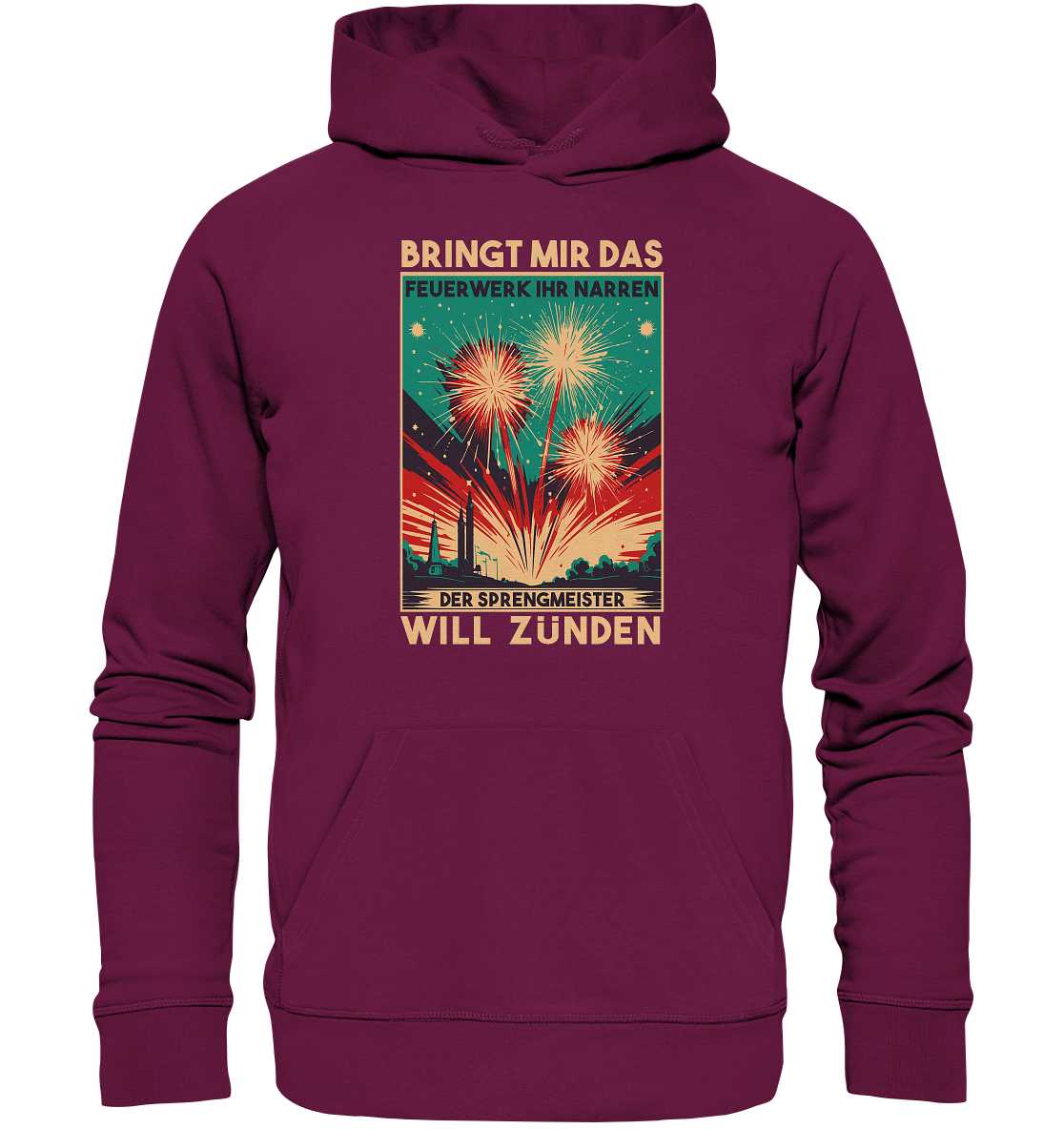 Feuerwerksfan , Feuerwerker , Silvester , Geschenk , Silvesterfan , Silvester - Premium Unisex Hoodie