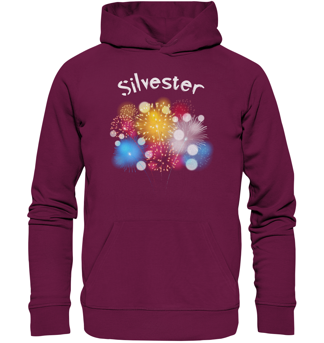 Silvester T-Shirt , Design T-Shirt , Feuerwerksfan - Premium Unisex Hoodie