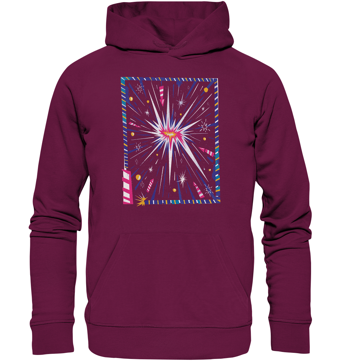 T-Shirt für Silvester, Feuerwerksfan , T-Shirt für jeden Silvesterfan , Raketen - Premium Unisex Hoodie
