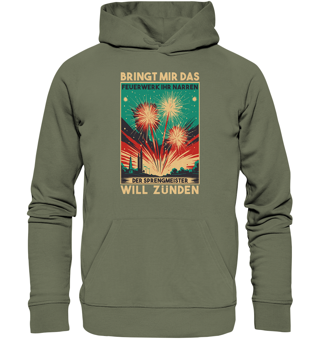 Feuerwerksfan , Feuerwerker , Silvester , Geschenk , Silvesterfan , Silvester - Premium Unisex Hoodie