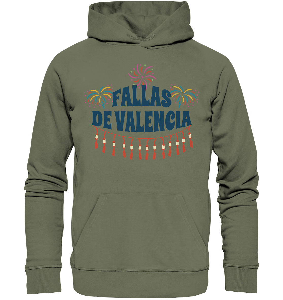 Fallas de Valencia , Feuerwerksfan , Feuerwerker , Silvester - Premium Unisex Hoodie