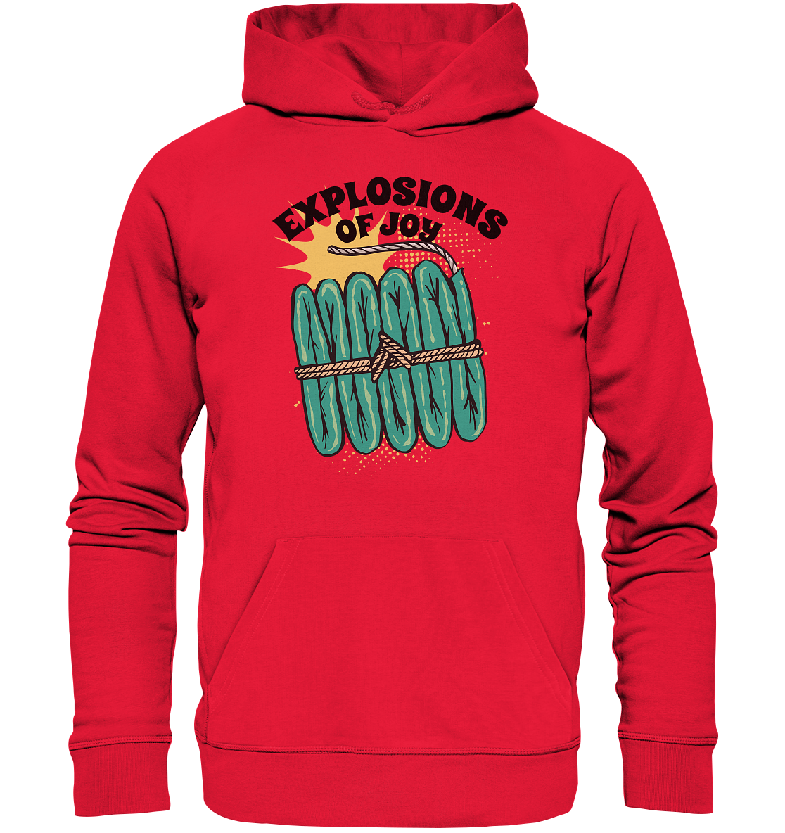 Feuerwerker , Silvesterfan, Knallfrosch, Böller , Silvester , Neujahr - Premium Unisex Hoodie