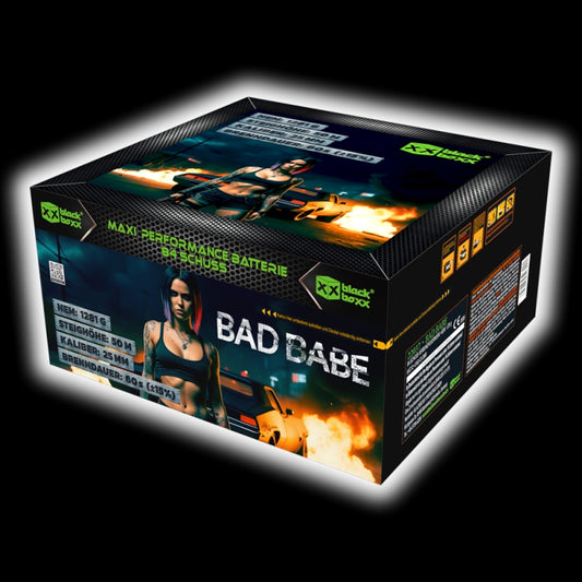 Bad Babe Feuerwerksbatterie 84 Schuss