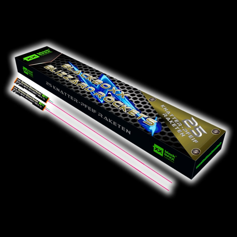 Blackboxx Blizzard Rockets (25er Schachtel)