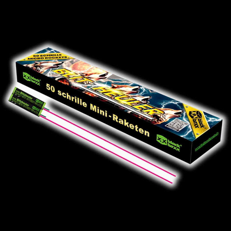 Blitzheuler (50er Schachtel) Silvesterraketen