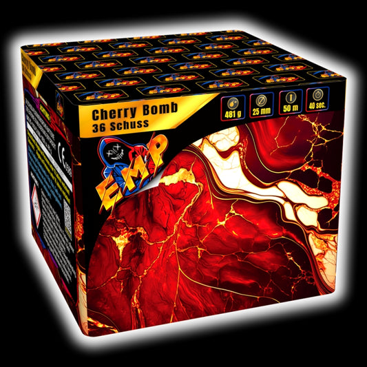 EMP Cherry Bomb Feuerwerksbatterie 36 Schuss