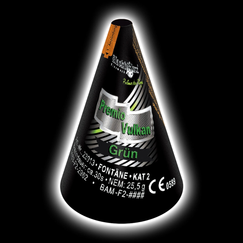 Premio Mini Vulkan in Rot oder Grün