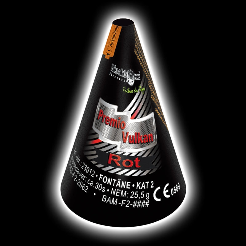 Premio Mini Vulkan in Rot oder Grün