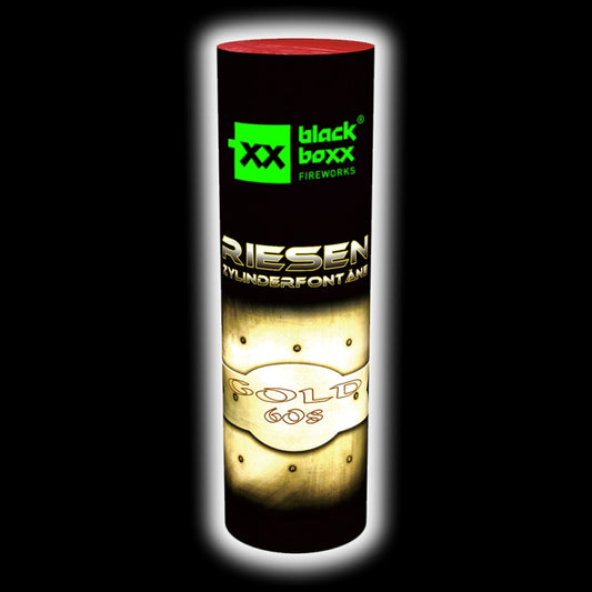 Riesen-Zylinderfontäne Gold, 60s