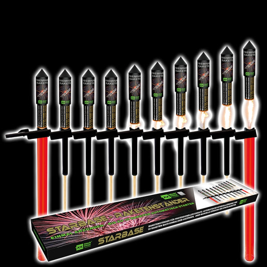 Starbase 10 Profi-Raketenständer mit automatischer Zündfolge