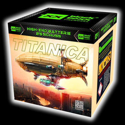 Titanica Feuerwerksbatterie, 25 Schuss