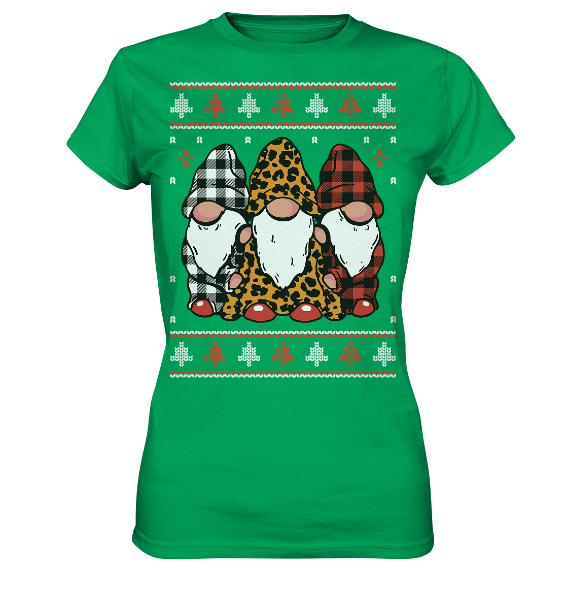 Weihnachtsmann, Santa Claus, Christmas , Gnome - Ladies Premium Shirt