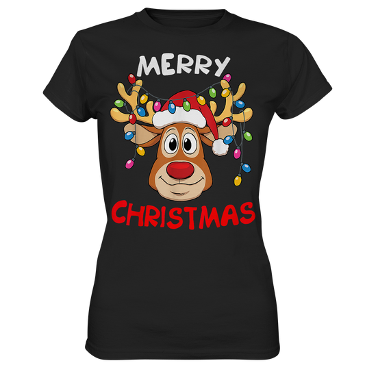 Weihnachtsmann, Santa Claus, Christmas , Rentier Shirt - Ladies Premium Shirt