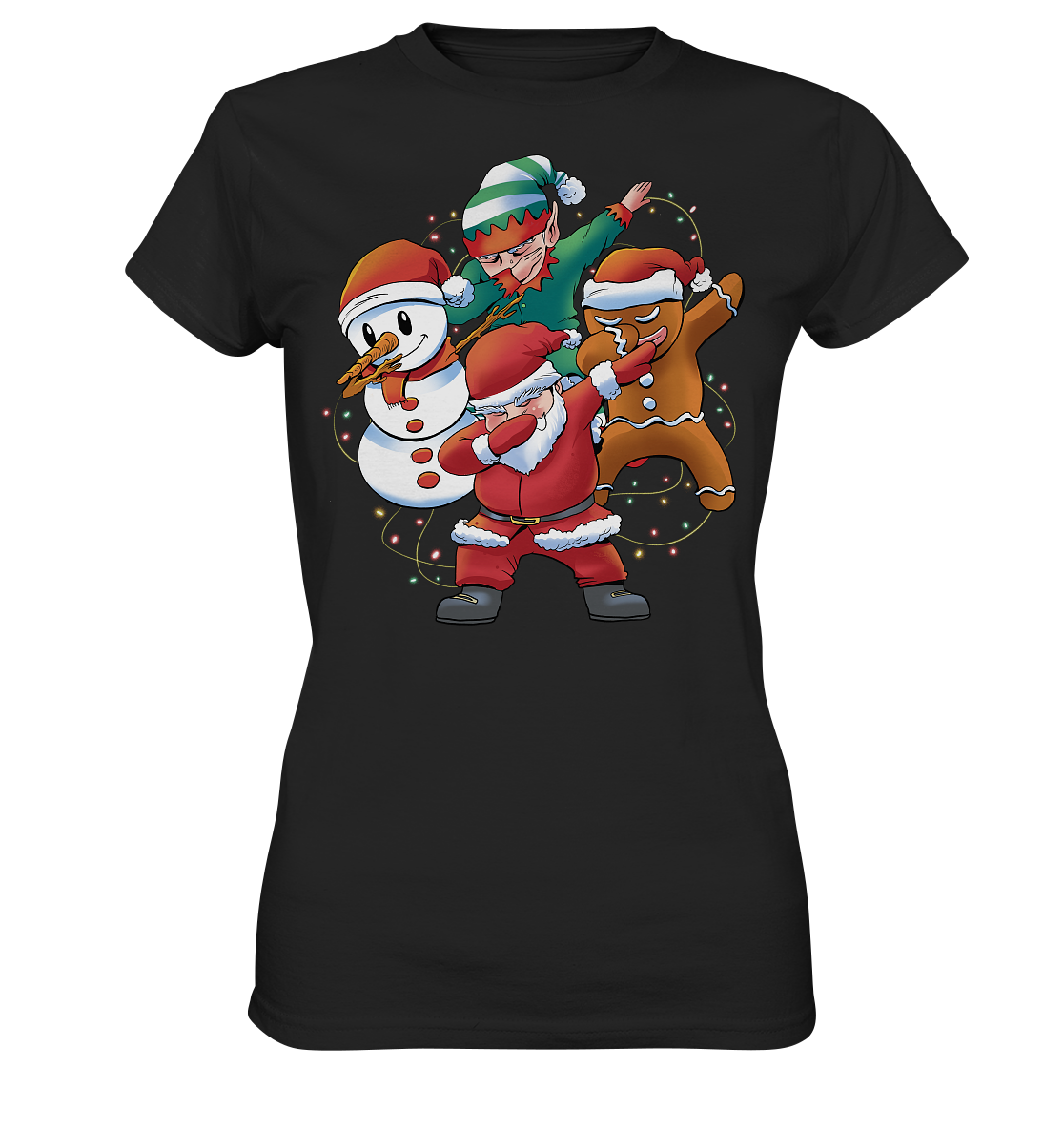 Weihnachtsmann, Santa Claus, Christmas , Gnom - Ladies Premium Shirt