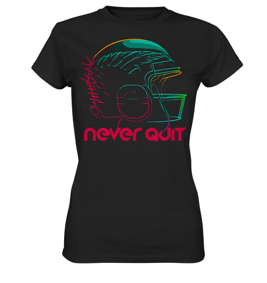 Biker Shirt , Neon Shirt  - Ladies Premium Shirt