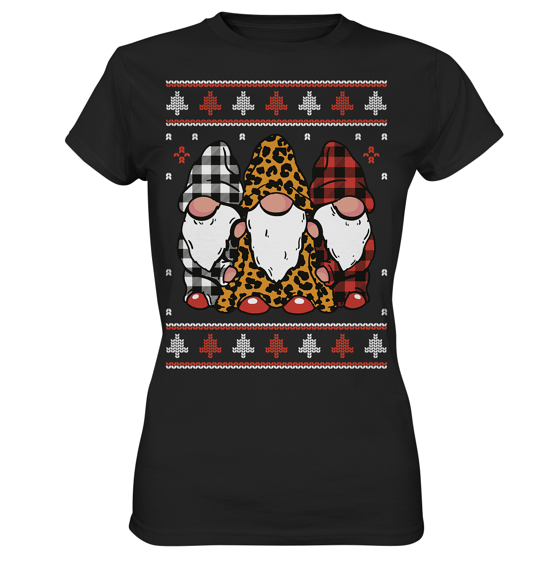 Weihnachtsmann, Santa Claus, Christmas , Gnome - Ladies Premium Shirt