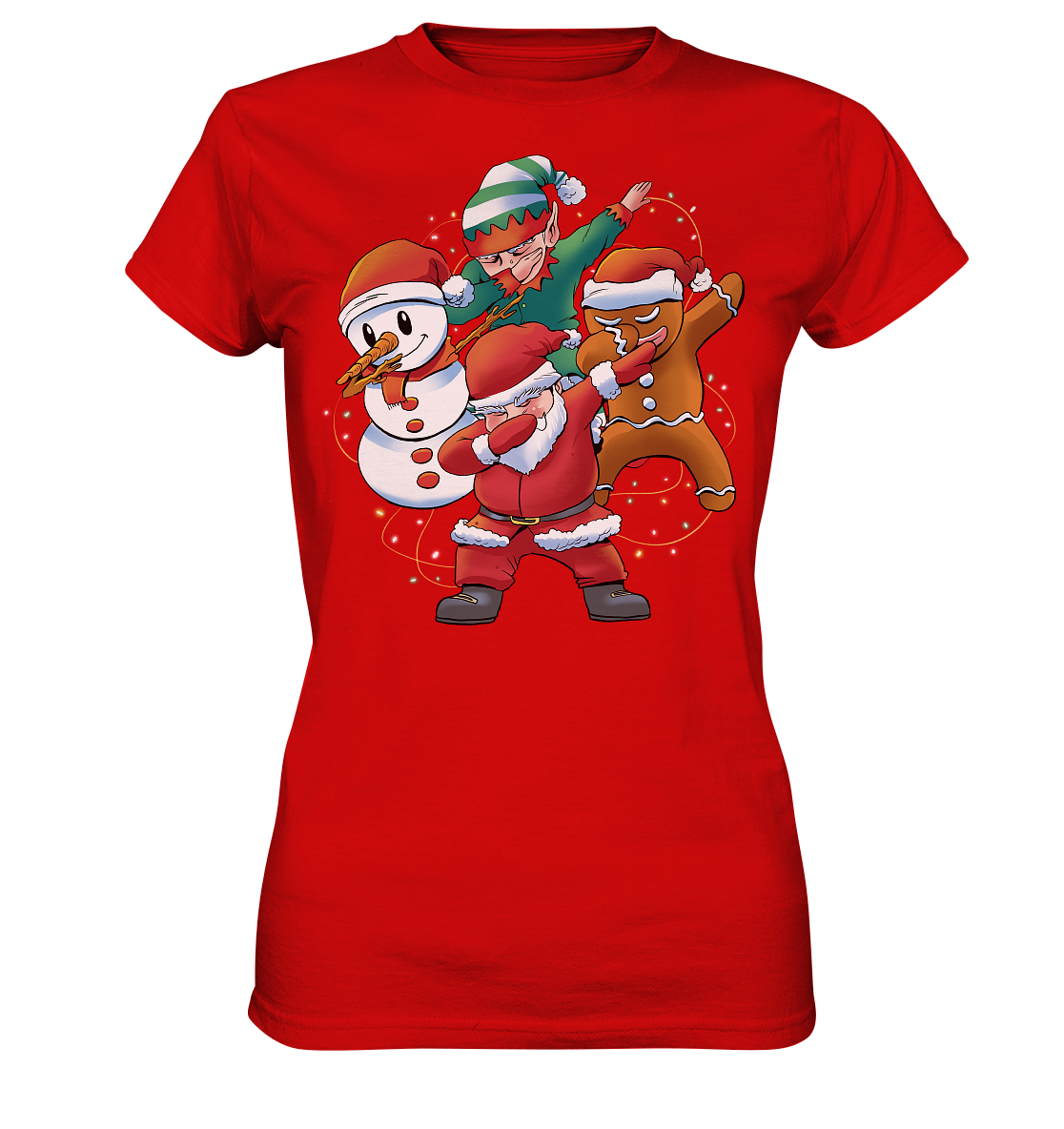 Weihnachtsmann, Santa Claus, Christmas , Gnom - Ladies Premium Shirt