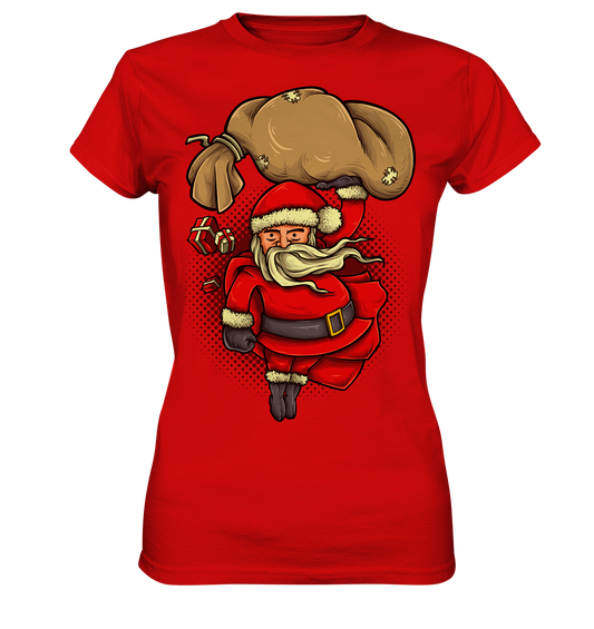 Weihnachtsmann, Santa Claus, Christmas , Super Santa - Ladies Premium Shirt