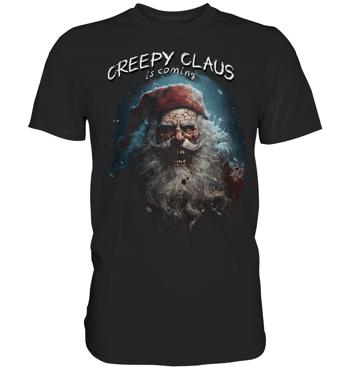 Weihnachtsmann, Santa Claus, Christmas , Horror Weihnachtsmann - Premium Shirt