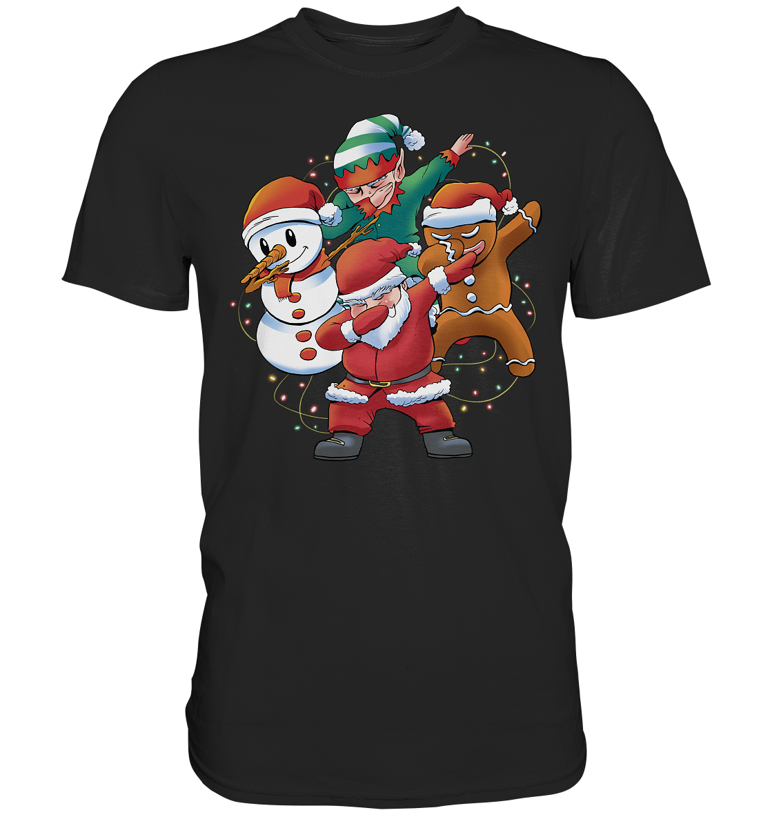 Weihnachtsmann, Santa Claus, Christmas , Gnom - Premium Shirt