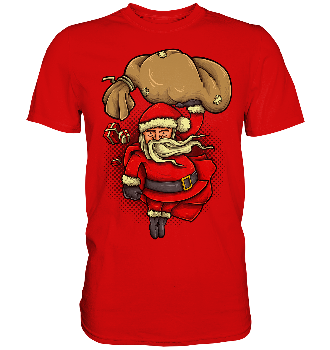 Weihnachtsmann, Santa Claus, Christmas , Super Santa - Premium Shirt