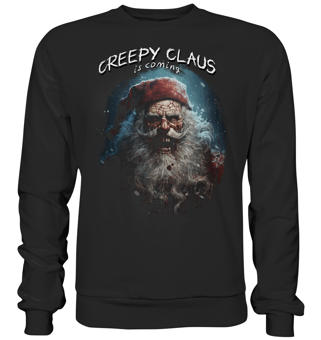 Weihnachtsmann, Santa Claus, Christmas , Horror Weihnachtsmann - Premium Sweatshirt