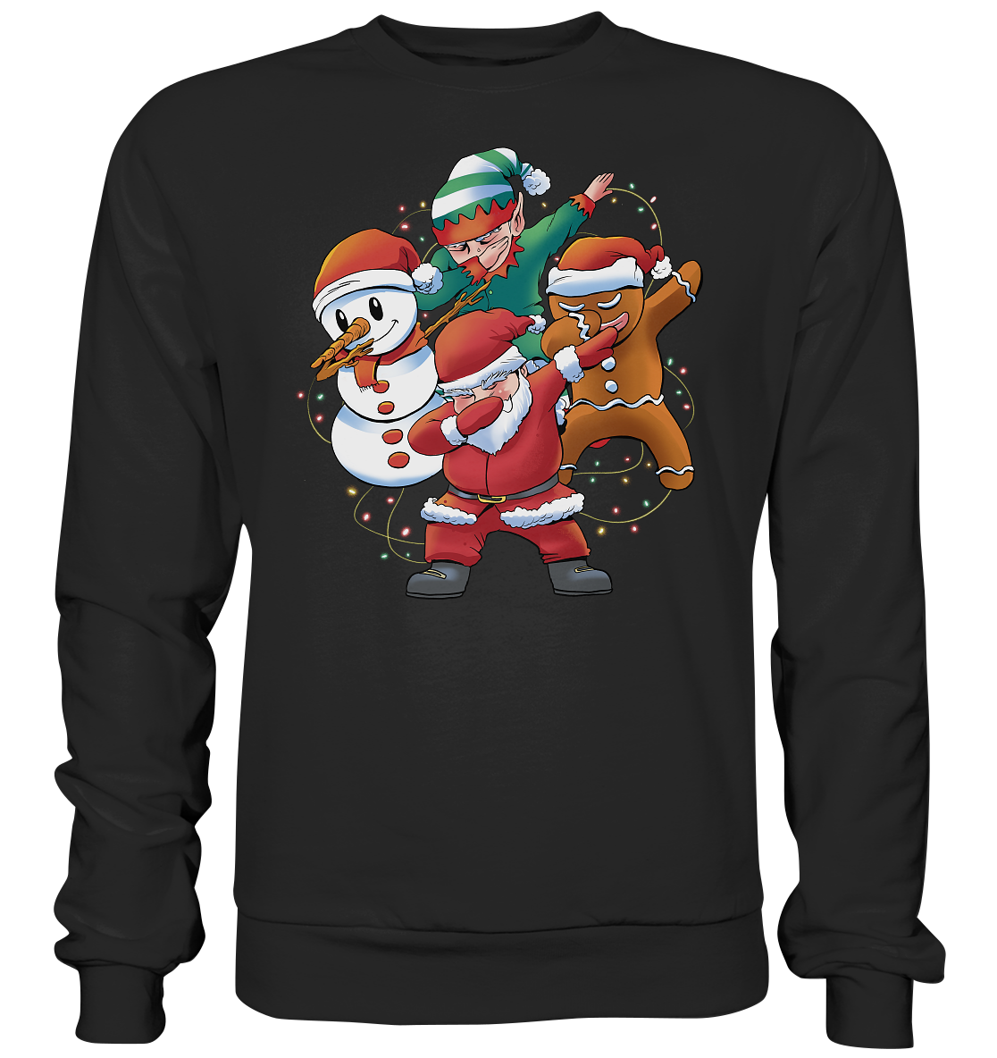 Weihnachtsmann, Santa Claus, Christmas , Gnom - Premium Sweatshirt