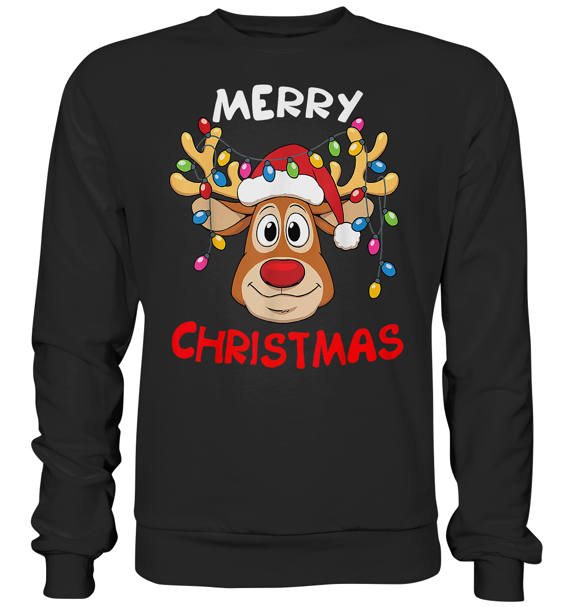 Weihnachtsmann, Santa Claus, Christmas , Rentier Shirt - Premium Sweatshirt